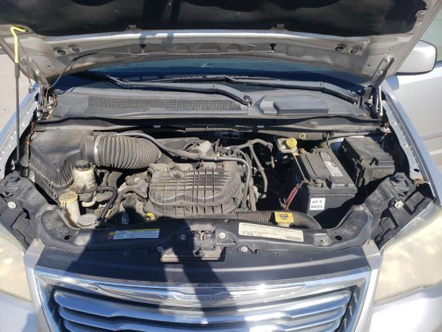 2A4RR8DG3BR702304 - 2011 CHRYSLER TOWN & COU TOURING L SILVER photo 12