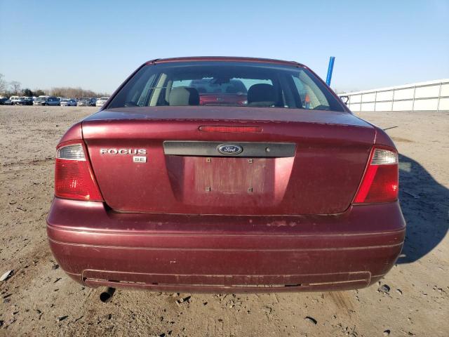 1FAFP34N27W357447 - 2007 FORD FOCUS ZX4 BURGUNDY photo 6