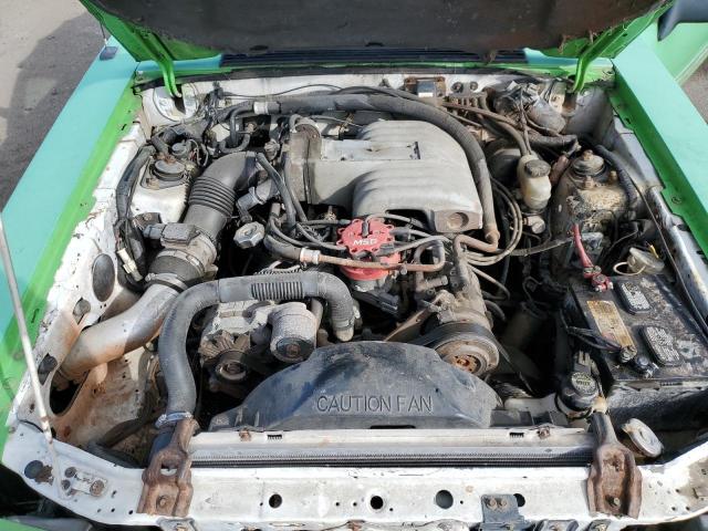 1FACP45E1NF152108 - 1992 FORD MUSTANG GT GREEN photo 11