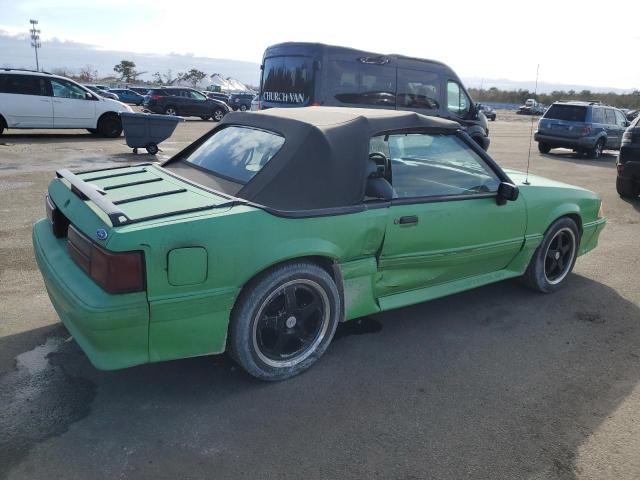 1FACP45E1NF152108 - 1992 FORD MUSTANG GT GREEN photo 3