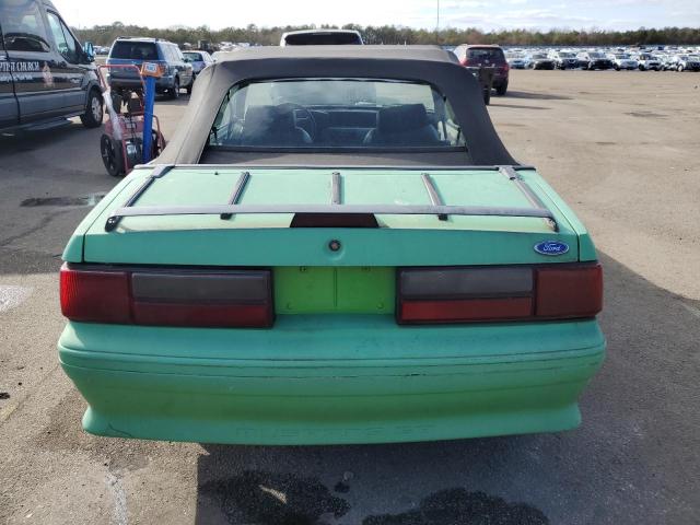 1FACP45E1NF152108 - 1992 FORD MUSTANG GT GREEN photo 6