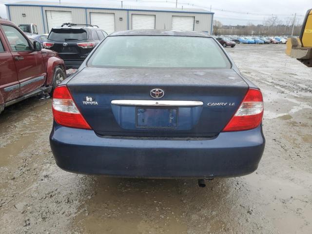 4T1BE32K52U583005 - 2008 TOYOTA CAMRY LE BLUE photo 6