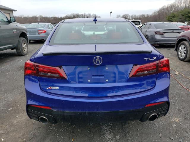 19UUB1F68KA006009 - 2019 ACURA TLX TECHNOLOGY BLUE photo 6