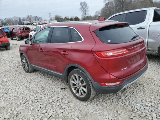 5LMCJ1A99FUJ14263 - 2015 LINCOLN MKC MAROON photo 2