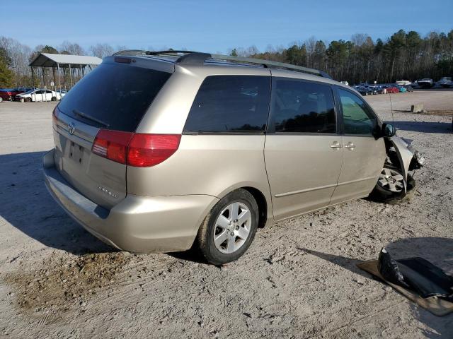 5TDZA23C65S272031 - 2005 TOYOTA SIENNA CE TAN photo 3