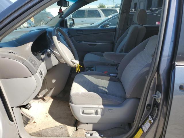 5TDZK23C88S206209 - 2008 TOYOTA SIENNA CE CHARCOAL photo 7