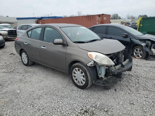 3N1CN7AP1EL808048 - 2014 NISSAN VERSA S TAN photo 4