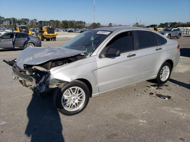 1FAHP35N39W248697 - 2009 FORD FOCUS SE SILVER photo 1