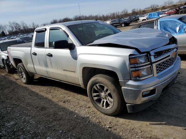 1GCVKREH5EZ149820 - 2014 CHEVROLET SILVERADO K1500 LT SILVER photo 4