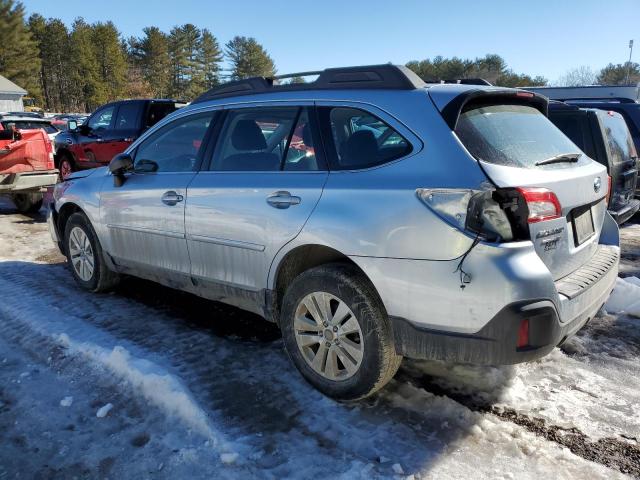 4S4BSAAC9J3365581 - 2018 SUBARU OUTBACK 2.5I SILVER photo 2