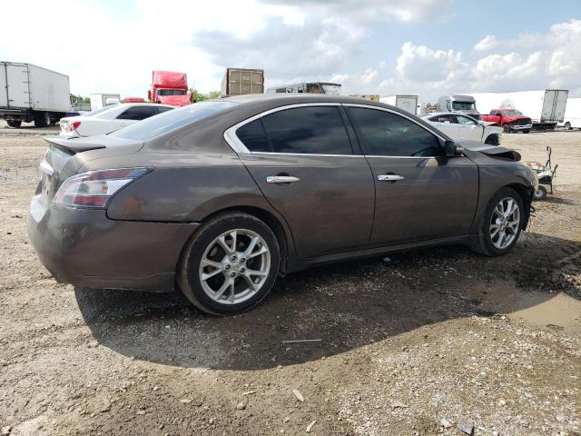 1N4AA5APXCC850141 - 2012 NISSAN MAXIMA S BROWN photo 3