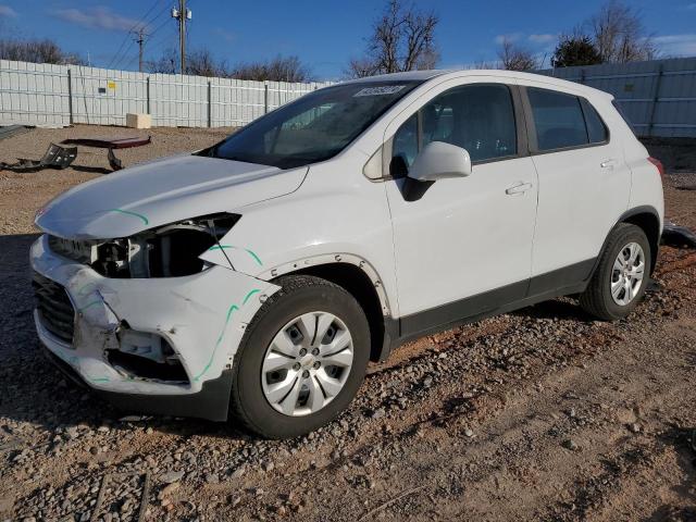 3GNCJKSB9HL270273 - 2017 CHEVROLET TRAX LS WHITE photo 1