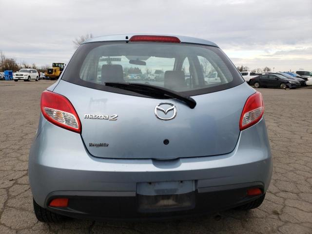 JM1DE1KY8D0159690 - 2013 MAZDA MAZDA2 BLUE photo 6