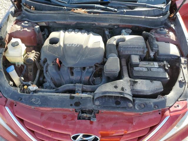 5NPEB4AC7DH581117 - 2013 HYUNDAI SONATA GLS BURGUNDY photo 11