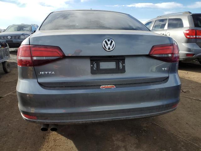 3VW2B7AJXHM292684 - 2017 VOLKSWAGEN JETTA S GRAY photo 6