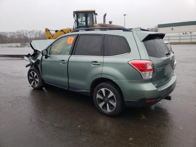 JF2SJAJC4JH489401 - 2018 SUBARU FORESTER 2.5I LIMITED TEAL photo 2