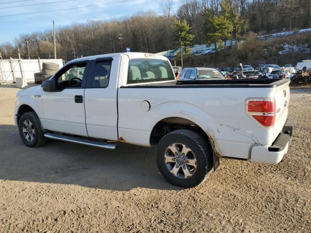 1FTFX1EF5CFA83404 - 2012 FORD F150 SUPER CAB WHITE photo 2