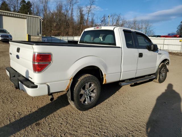 1FTFX1EF5CFA83404 - 2012 FORD F150 SUPER CAB WHITE photo 3