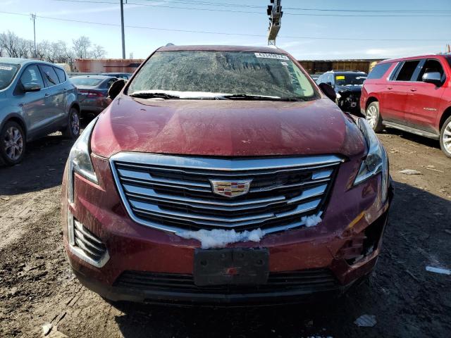 1GYKNCRS9HZ304641 - 2017 CADILLAC XT5 PREMIUM LUXURY BURGUNDY photo 5