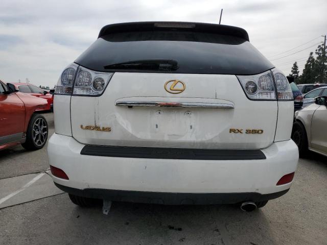 2T2GK31U58C045394 - 2008 LEXUS RX 350 WHITE photo 6