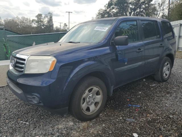 2013 HONDA PILOT LX, 