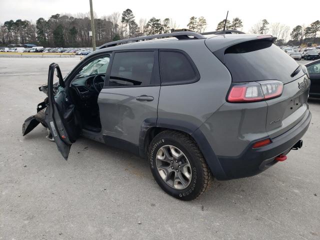 1C4PJMBX9KD436970 - 2019 JEEP CHEROKEE TRAILHAWK GRAY photo 2