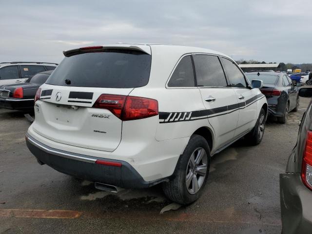 2HNYD2H37CH508297 - 2012 ACURA MDX TECHNOLOGY 白色 照片 3