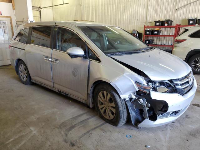 5FNRL5H46EB111275 - 2014 HONDA ODYSSEY EX SILVER photo 4