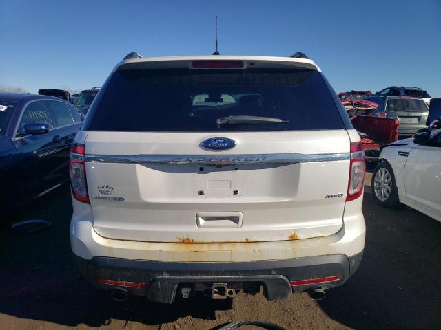 1FMHK8F85CGA43541 - 2012 FORD EXPLORER LIMITED WHITE photo 6