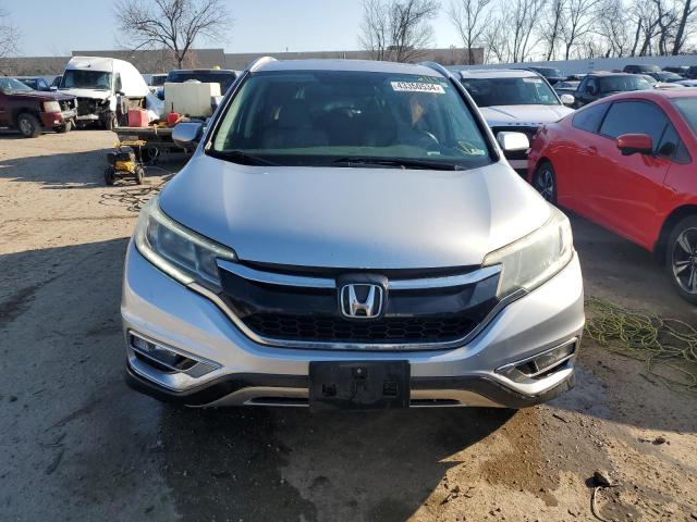 5J6RM4H76FL048219 - 2015 HONDA CR-V EXL GRAY photo 5