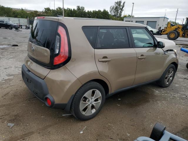 KNDJN2A29E7074436 - 2014 KIA SOUL TAN photo 3