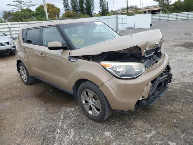 KNDJN2A29E7074436 - 2014 KIA SOUL TAN photo 4