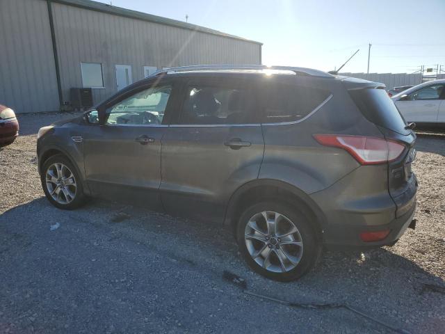 1FMCU9J95FUB27035 - 2015 FORD ESCAPE TITANIUM GRAY photo 2