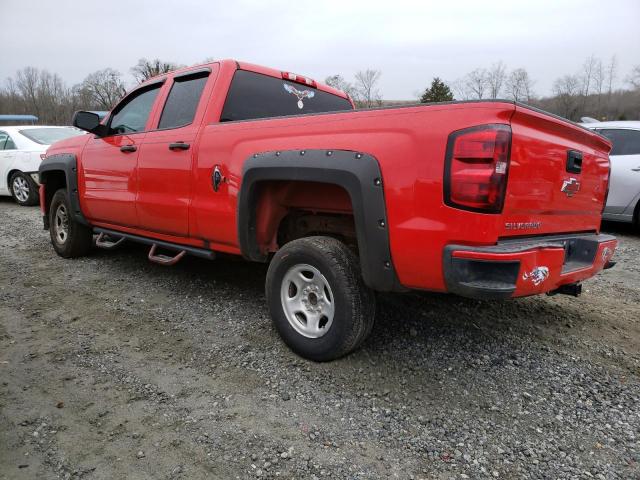 1GCRCPEC3GZ184236 - 2016 CHEVROLET SILVERADO C1500 CUSTOM RED photo 2