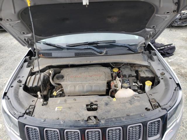 3C4NJDDB0JT451701 - 2018 JEEP COMPASS TRAILHAWK SILVER photo 12