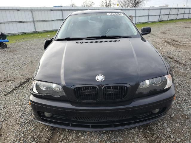 WBABN334X1JW48139 - 2001 BMW 325 CI BLACK photo 5