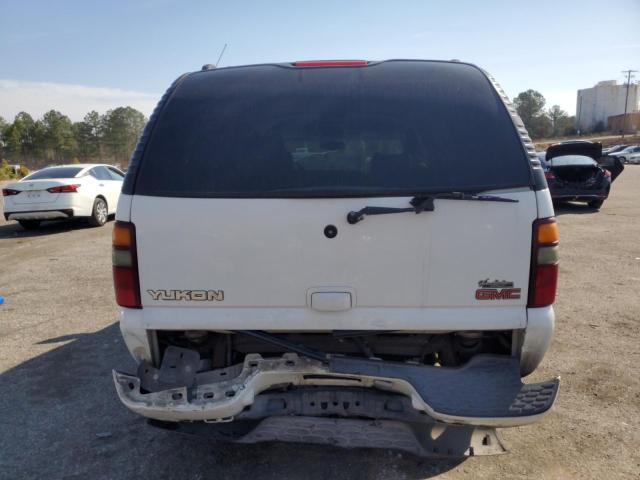 1GKEK63UX1J262450 - 2001 GMC DENALI WHITE photo 6