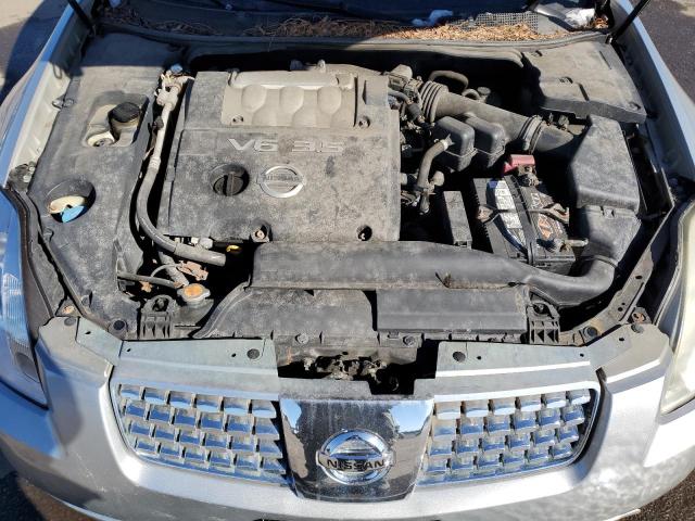 1N4BA41E44C863224 - 2004 NISSAN MAXIMA SE SILVER photo 11