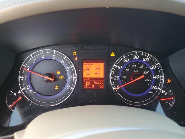 JN1AJ0HR1AM750766 - 2010 INFINITI EX35 BASE 栗色 照片 9