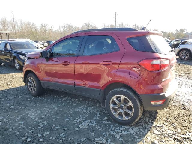 MAJ6P1UL4JC242909 - 2018 FORD ECOSPORT SE RED photo 2