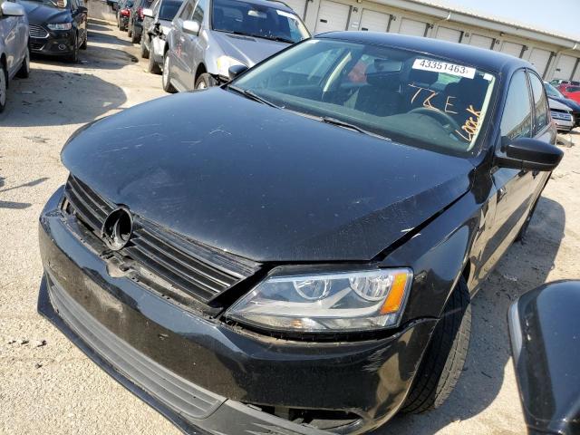 3VW2K7AJ8BM019279 - 2011 VOLKSWAGEN JETTA BASE 黑色 照片 1