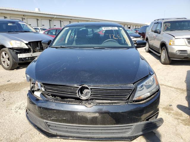 3VW2K7AJ8BM019279 - 2011 VOLKSWAGEN JETTA BASE 黑色 照片 5