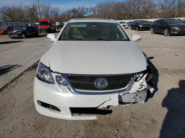 JTHBE96S580034050 - 2008 LEXUS GS 350 WHITE photo 5