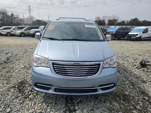 2C4RC1CGXDR757948 - 2013 CHRYSLER TOWN & COU TOURING L BLUE photo 5