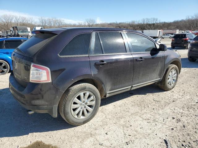 2FMDK39C47BB55312 - 2007 FORD EDGE SEL PLUS PURPLE photo 3