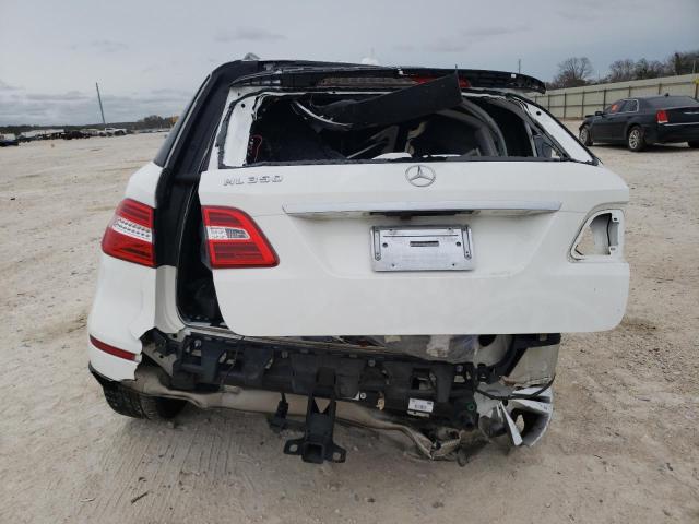 4JGDA5JB7FA455700 - 2015 MERCEDES-BENZ ML 350 WHITE photo 6