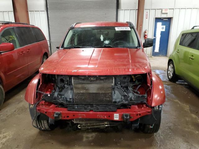 1D8GT28K48W157628 - 2008 DODGE NITRO SXT RED photo 5