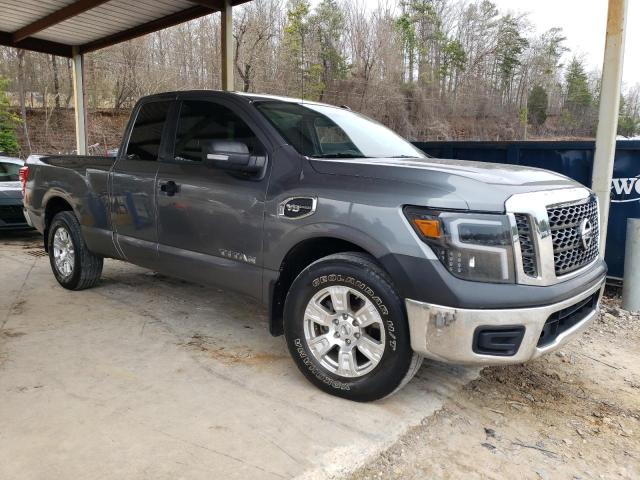 1N6AA1CKXHN567705 - 2017 NISSAN TITAN S GRAY photo 4