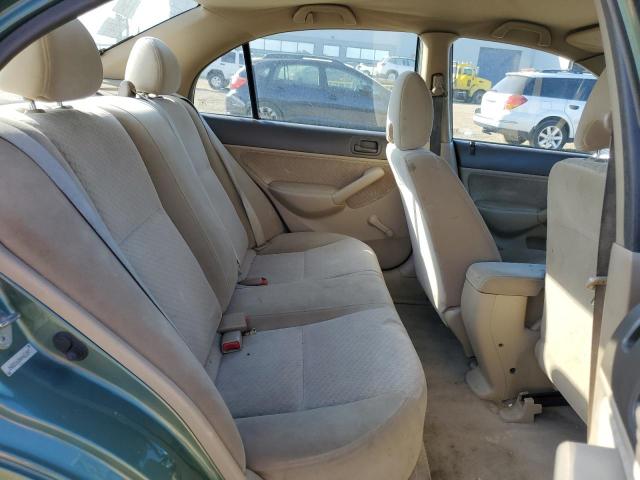 2HGES16344H621297 - 2004 HONDA CIVIC DX VP მწვანე ფოტო 10