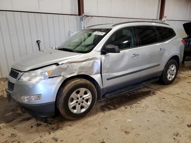 1GNLVEED7AJ227809 - 2010 CHEVROLET TRAVERSE LS SILVER photo 1